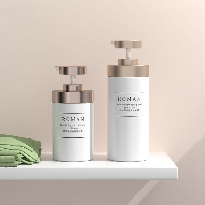 Plast 500ml 600ml 750ml 800ml Cleanser Body Lotion Dispenser Flytende såpe sjampo dusjgel flaske