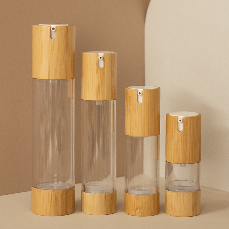 Fra dagliglivet til miljøvern: en panoramautsikt over kosmetikkflasker av bambus