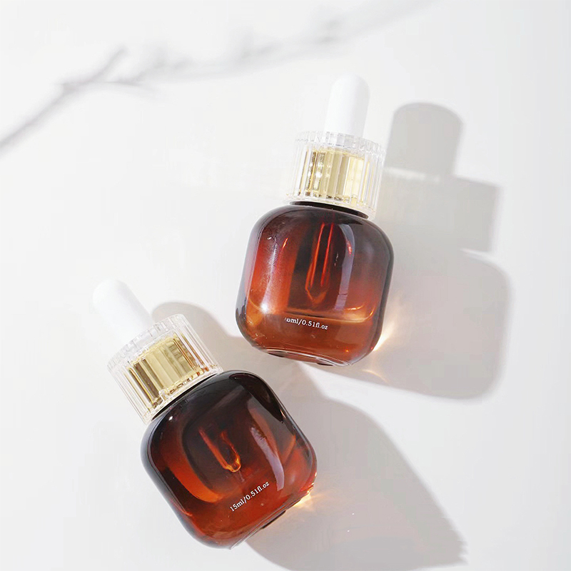 Ravsvart Personlig hudpleie Glass Dropper Flasker