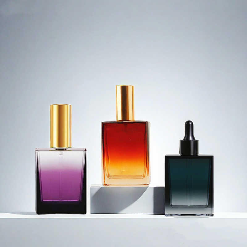 Droppflaske Serumflaske Glass Kosmetisk Hudpleie Emballasje Skjermtrykk lotionflaske