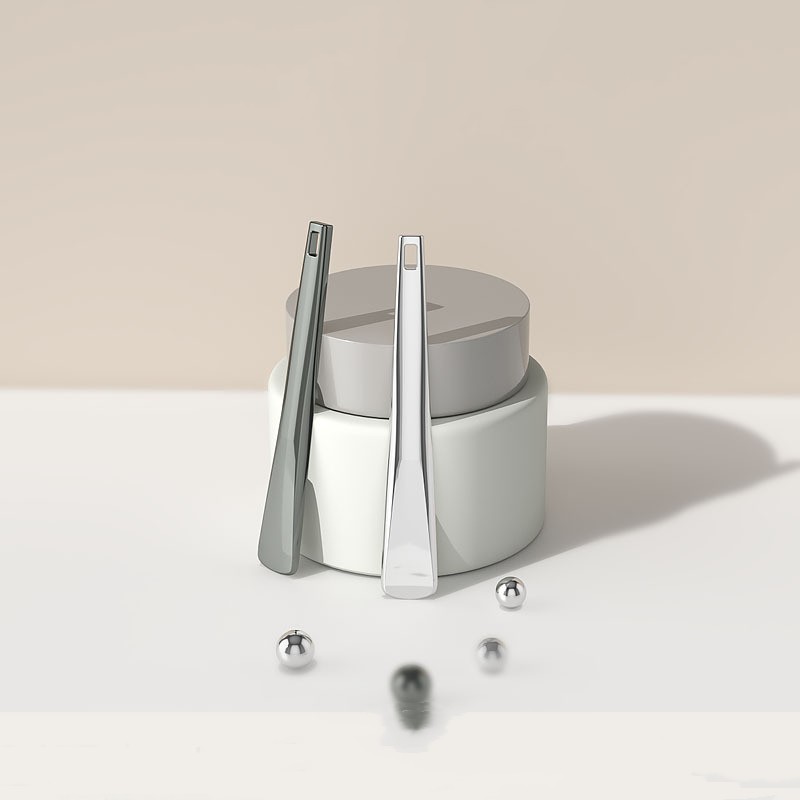 Gold Metal Eye Cream Applicator Kosmetisk Spatel Ansiktsmassasje Makeup Spoon