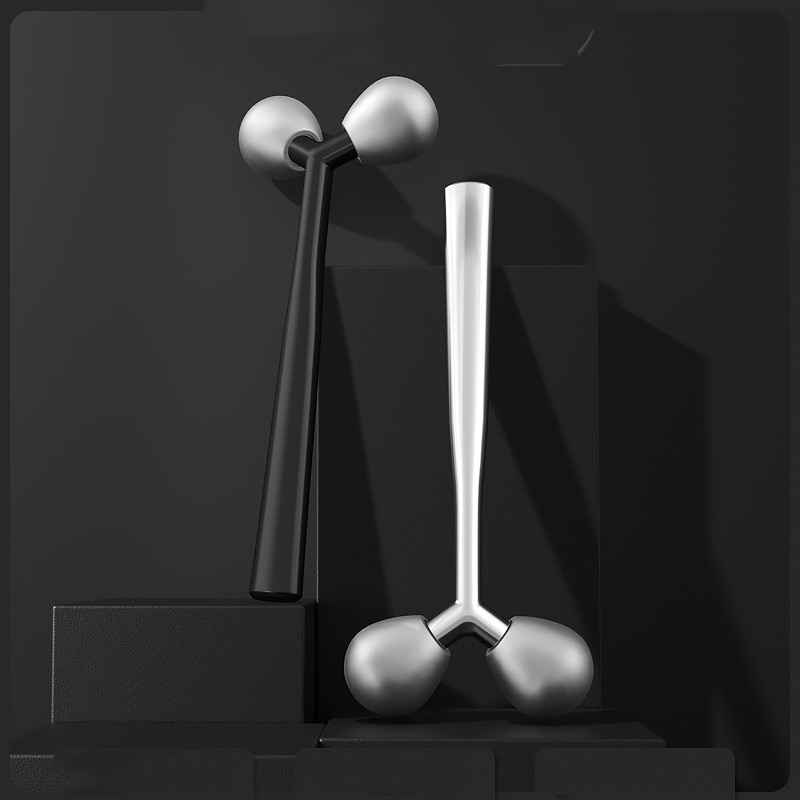 Håndholdt ansiktsløfting Y-form slankende 3d-rullemassasjeapparat 360 roter ansiktsmassasjerulle Håndholdt ansiktsløfting Y-form slankende 3d-rullemassasjeapparat 360 roter ansiktsmassasjerulle