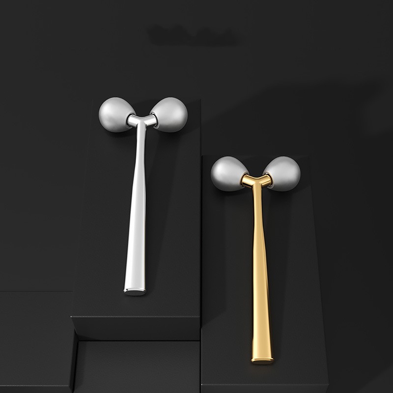 Håndholdt ansiktsløfting Y-form slankende 3d-rullemassasjeapparat 360 roter ansiktsmassasjerulle Håndholdt ansiktsløfting Y-form slankende 3d-rullemassasjeapparat 360 roter ansiktsmassasjerulle