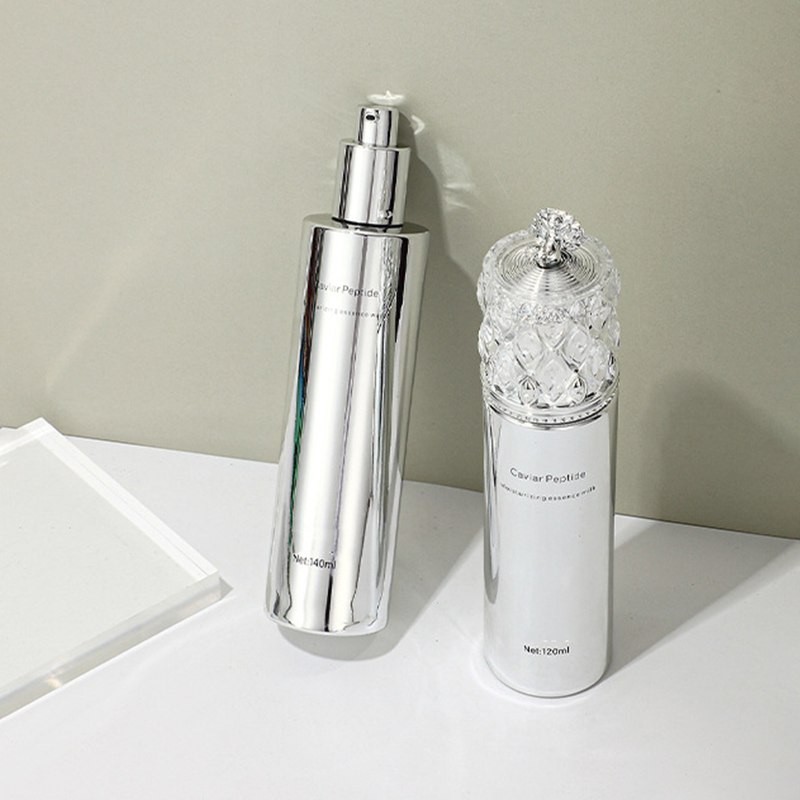 Logo Frosting Glass Lotion Flasker Ansiktsmaske Hudpleie Emballasje Beholder Ansiktskrem glassflaske Logo Frosting Glass Lotion Flasker Ansiktsmaske Hudpleie Emballasje Beholder Ansiktskrem glassflaske