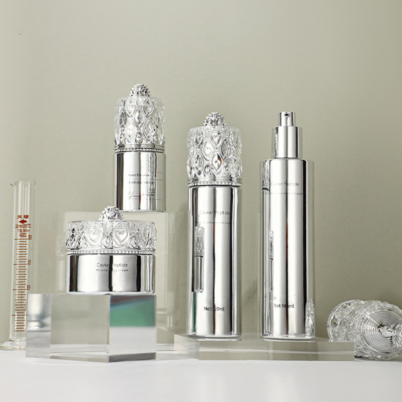 Logo Frosting Glass Lotion Flasker Ansiktsmaske Hudpleie Emballasje Beholder Ansiktskrem glassflaske Logo Frosting Glass Lotion Flasker Ansiktsmaske Hudpleie Emballasje Beholder Ansiktskrem glassflaske