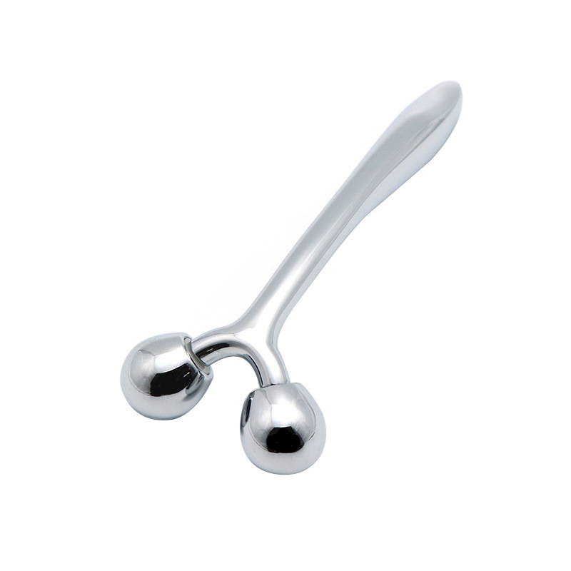 Y Shape 3D Massasje Beauty Bar Håndholdt ansiktsløfting Anti-aldring Hudpleie 24k gull Metall Ansiktsrulle Y Shape 3D Massasje Beauty Bar Håndholdt ansiktsløfting Anti-aldring Hudpleie 24k gull Metall Ansiktsrulle