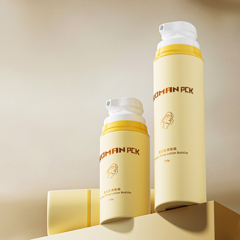 30ml 50ml 80ml 100ml Cute Baby White Gul pumpeflaske Plast Airless Lotion pumpeflaske for baby ansiktskrem hårgelé 30ml 50ml 80ml 100ml Cute Baby White Gul pumpeflaske Plast Airless Lotion pumpeflaske for baby ansiktskrem hårgelé