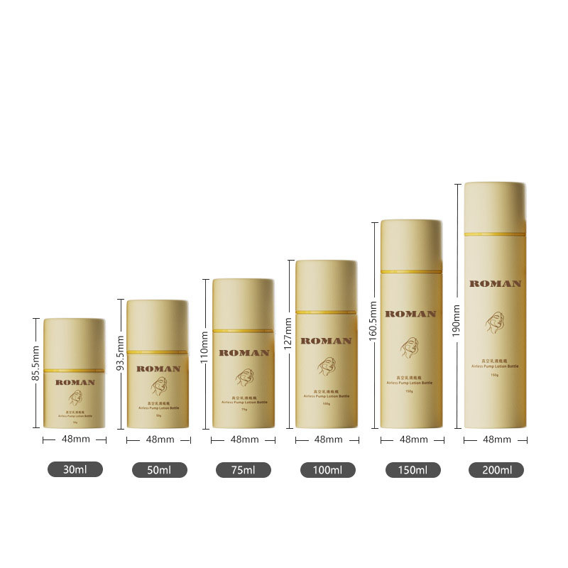 30ml 50ml 80ml 100ml Cute Baby White Gul pumpeflaske Plast Airless Lotion pumpeflaske for baby ansiktskrem hårgelé 30ml 50ml 80ml 100ml Cute Baby White Gul pumpeflaske Plast Airless Lotion pumpeflaske for baby ansiktskrem hårgelé