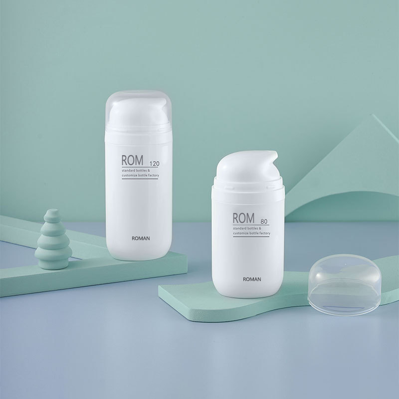 50 ml 80 ml 100 ml tomme ovale grønne PP-plastflasker med luftløs lotionpumpevakuumfond og ansiktskremflaske for hudpleie 50 ml 80 ml 100 ml tomme ovale grønne PP-plastflasker med luftløs lotionpumpevakuumfond og ansiktskremflaske for hudpleie