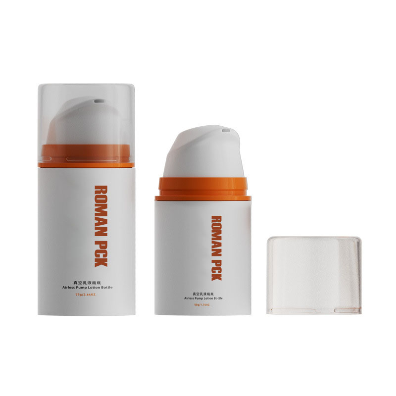 Kosmetisk luftløs flaskeserie 30 ml 50 ml 100 ml hvit luftløs pumpeflaske Vacuum Lotion Essence Face Cream Airless-flaske Kosmetisk luftløs flaskeserie 30 ml 50 ml 100 ml hvit luftløs pumpeflaske Vacuum Lotion Essence Face Cream Airless-flaske