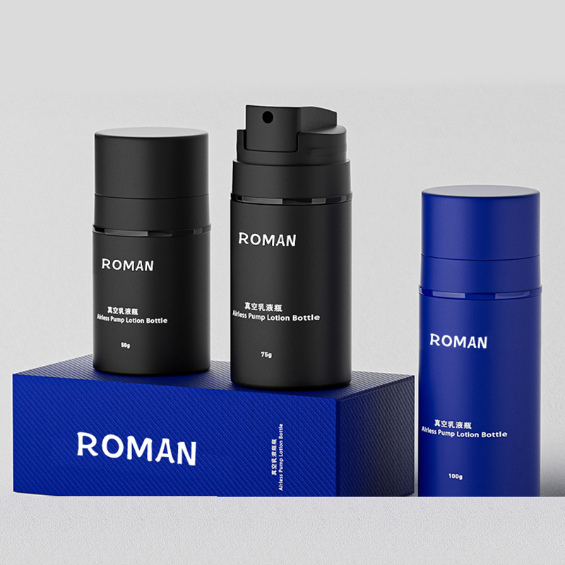 Mattsvart lotionflaske 15 ml 30 ml 50 ml 100 ml 120 ml 150 ml Hudpleie Essence Pump Airless flaske for kosmetisk emballasje Mattsvart lotionflaske 15 ml 30 ml 50 ml 100 ml 120 ml 150 ml Hudpleie Essence Pump Airless flaske for kosmetisk emballasje