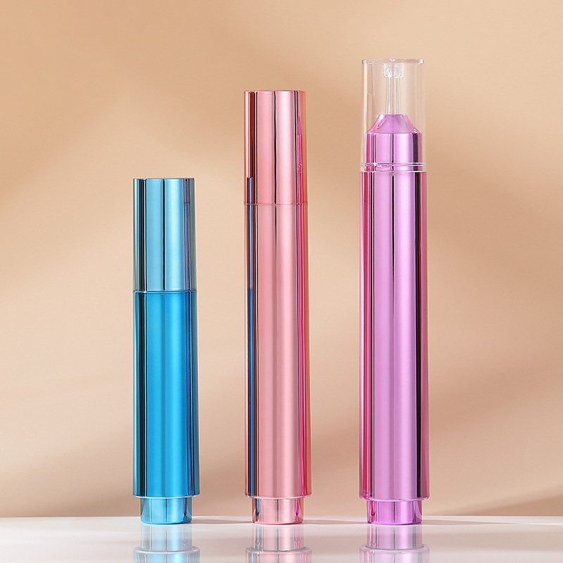 5 ml 10 ml 15 ml luftløs serumpumpe sprøyteflaske Ampulleformet plastlotionflaske for hudpleie Ansiktsrens øyekrem 5 ml 10 ml 15 ml luftløs serumpumpe sprøyteflaske Ampulleformet plastlotionflaske for hudpleie Ansiktsrens øyekrem