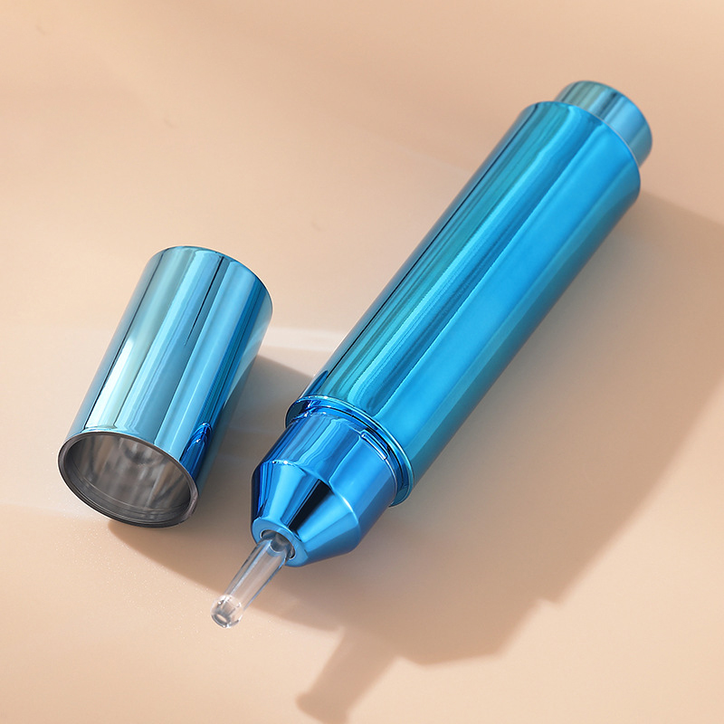 5 ml 10 ml 15 ml luftløs serumpumpe sprøyteflaske Ampulleformet plastlotionflaske for hudpleie Ansiktsrens øyekrem 5 ml 10 ml 15 ml luftløs serumpumpe sprøyteflaske Ampulleformet plastlotionflaske for hudpleie Ansiktsrens øyekrem