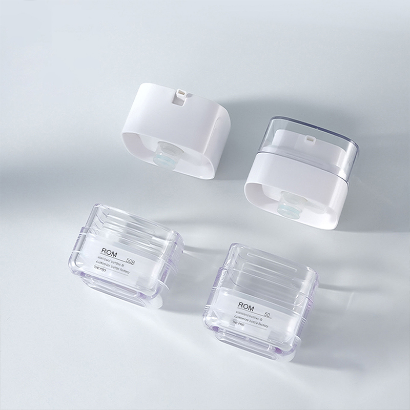 Kosmetisk Whitening Cream Ailess Krukke 50g firkantet Krukke Firkantede Cut Corners Ansiktskremflaske 30g Barneansiktskrem Airless Krukke Kosmetisk Whitening Cream Ailess Krukke 50g firkantet Krukke Firkantede Cut Corners Ansiktskremflaske 30g Barneansiktskrem Airless Krukke