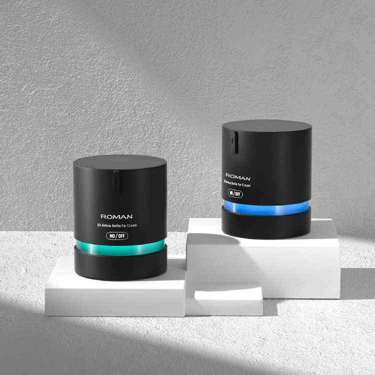 Sylindrisk luftløs flaske PP tom 15g 30g 50g Kosmetisk ansiktskrem Hudpleiefond Solkrem Frostet Vakuumpumpeglass Sylindrisk luftløs flaske PP tom 15g 30g 50g Kosmetisk ansiktskrem Hudpleiefond Solkrem Frostet Vakuumpumpeglass