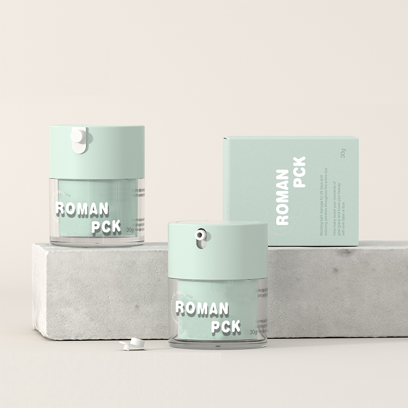 Tomme plast ansikts kosmetikk emballasje 15 ml 30 ml 50 ml luftløse pumpekrukker Plast frostet krukke Øyekrem Serum Airless krukker Tomme plast ansikts kosmetikk emballasje 15 ml 30 ml 50 ml luftløse pumpekrukker Plast frostet krukke Øyekrem Serum Airless krukker