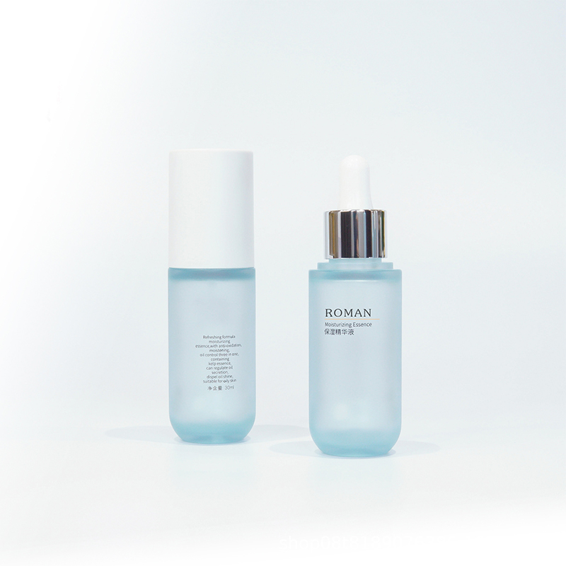 Flat skulder frostet plastserumflaske 20 ml 30 ml 40 ml 60 ml 80 ml 100 ml tom matt kosmetisk dråpeflaske for ansiktsserum Flat skulder frostet plastserumflaske 20 ml 30 ml 40 ml 60 ml 80 ml 100 ml tom matt kosmetisk dråpeflaske for ansiktsserum