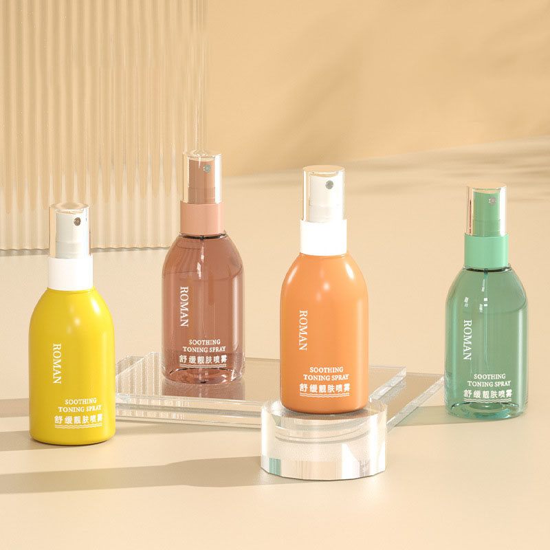 100 ml 120 ml 150 ml plastsprayflaske med fin tåke Press Inventar Tonerpåfylling reiseflaske for parfymelotion kremkosmetikk