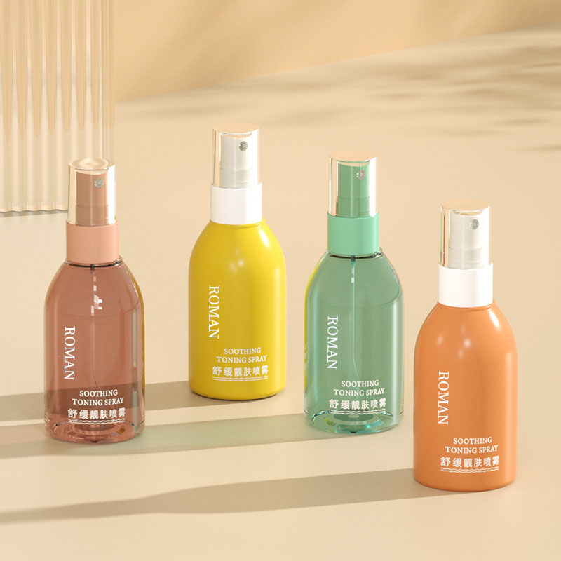 100 ml 120 ml 150 ml plastsprayflaske med fin tåke Press Inventar Tonerpåfylling reiseflaske for parfymelotion kremkosmetikk