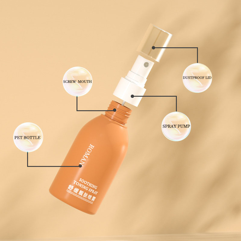 100 ml 120 ml 150 ml plastsprayflaske med fin tåke Press Inventar Tonerpåfylling reiseflaske for parfymelotion kremkosmetikk