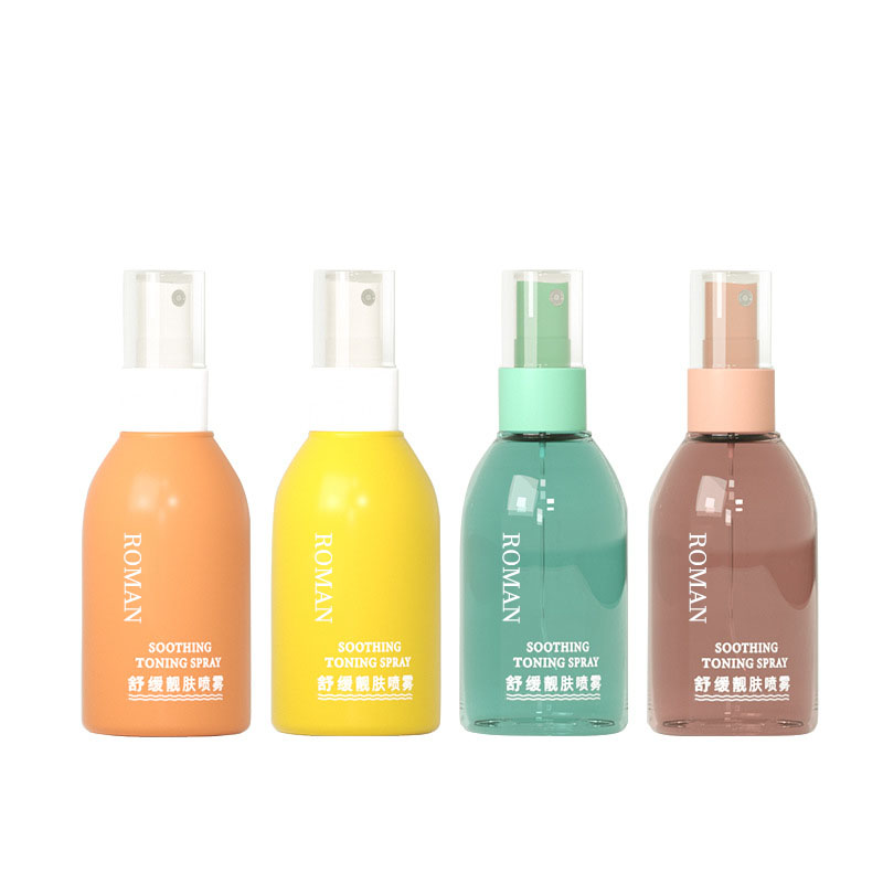 100 ml 120 ml 150 ml plastsprayflaske med fin tåke Press Inventar Tonerpåfylling reiseflaske for parfymelotion kremkosmetikk