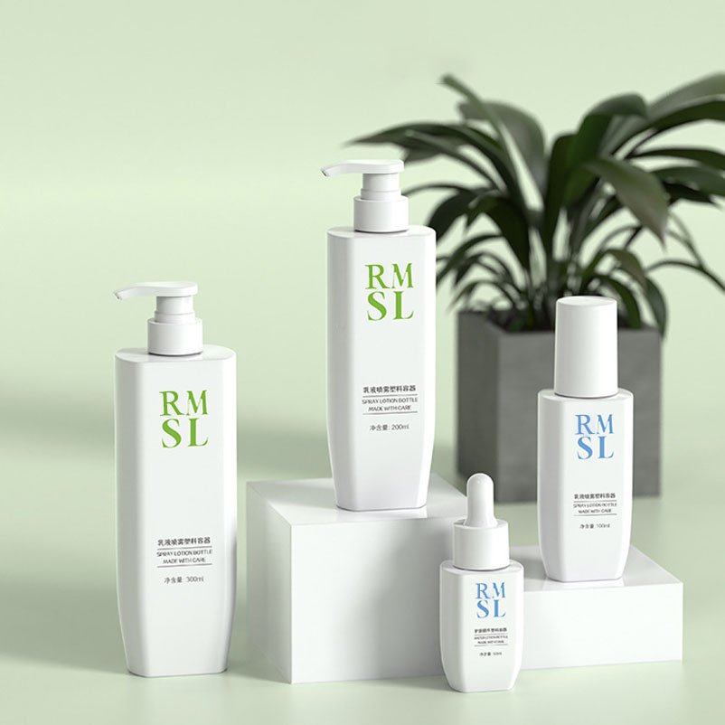 30ml 80ml 200ml 250ml 300ml Plast etterfyllbar fintåke sprøyteflasker Matt overflate Praktisk spray for hår Kroppsansiktspåføring