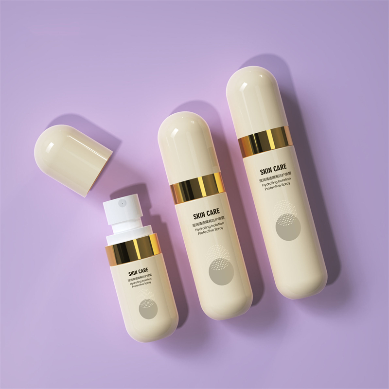 Beige plastflaske 40 ml 60 ml 80 ml flaske alkoholspraybeholdere for hudpleie Hårtåke Kontinuerlig solkrem sprayflaske Beige plastflaske 40 ml 60 ml 80 ml flaske alkoholspraybeholdere for hudpleie Hårtåke Kontinuerlig solkrem sprayflaske