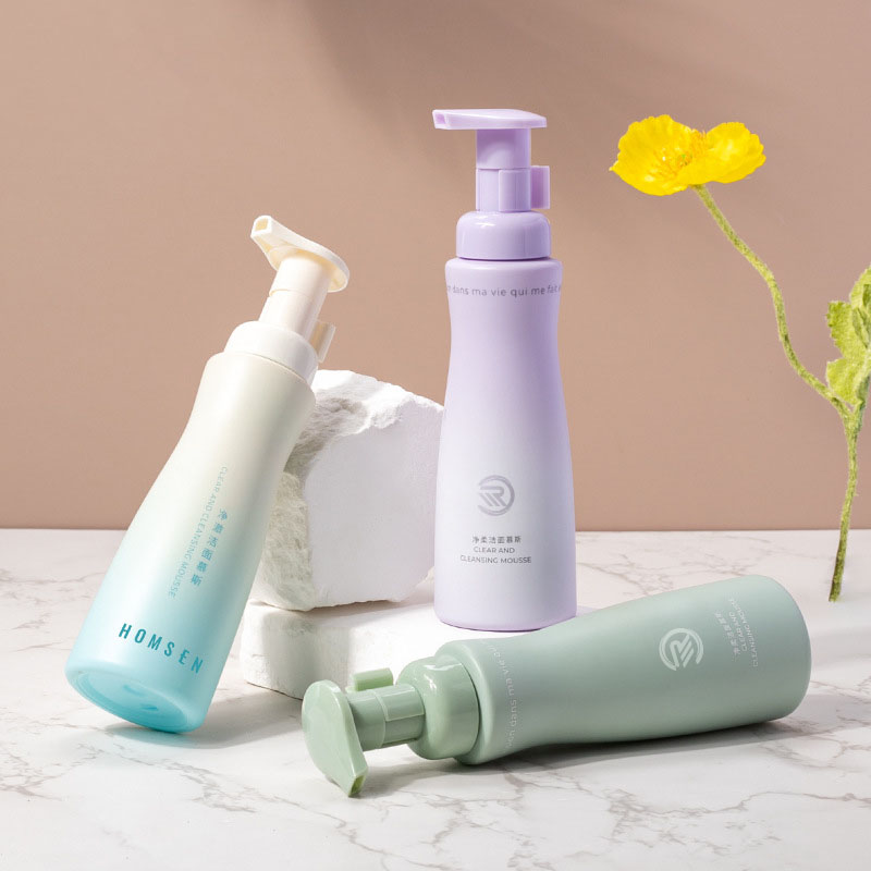 150 ml 30-halset PET-mousse skumflaske babysjampo kroppsvask midje-klemmende design flaske kroppspleie emballasjerens 150 ml 30-halset PET-mousse skumflaske babysjampo kroppsvask midje-klemmende design flaske kroppspleie emballasjerens
