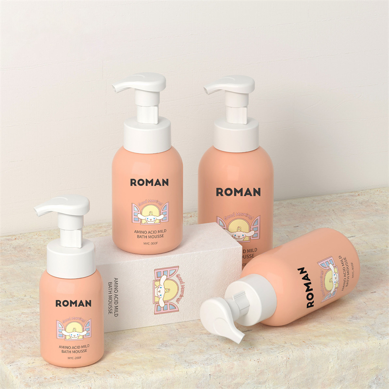 200ml 300ml 400ml 500ml Baby Shower Shampo Emballasje Skumsåpeflaske med pumpe for barn Barn 200ml 300ml 400ml 500ml Baby Shower Shampo Emballasje Skumsåpeflaske med pumpe for barn Barn