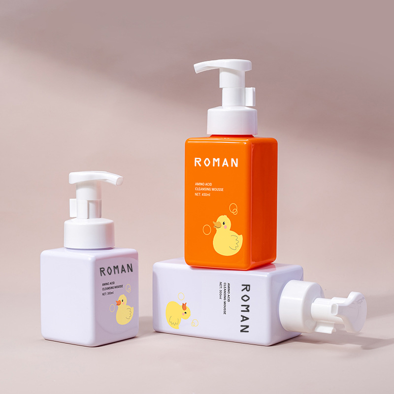 250Ml 300ml 450Ml 500ml 650Ml Hudpleierensende Mousseflaske Firkantet øyevippesjampo Skumflaske Hotelltoalettsaker Emballasje 250Ml 300ml 450Ml 500ml 650Ml Hudpleierensende Mousseflaske Firkantet øyevippesjampo Skumflaske Hotelltoalettsaker Emballasje