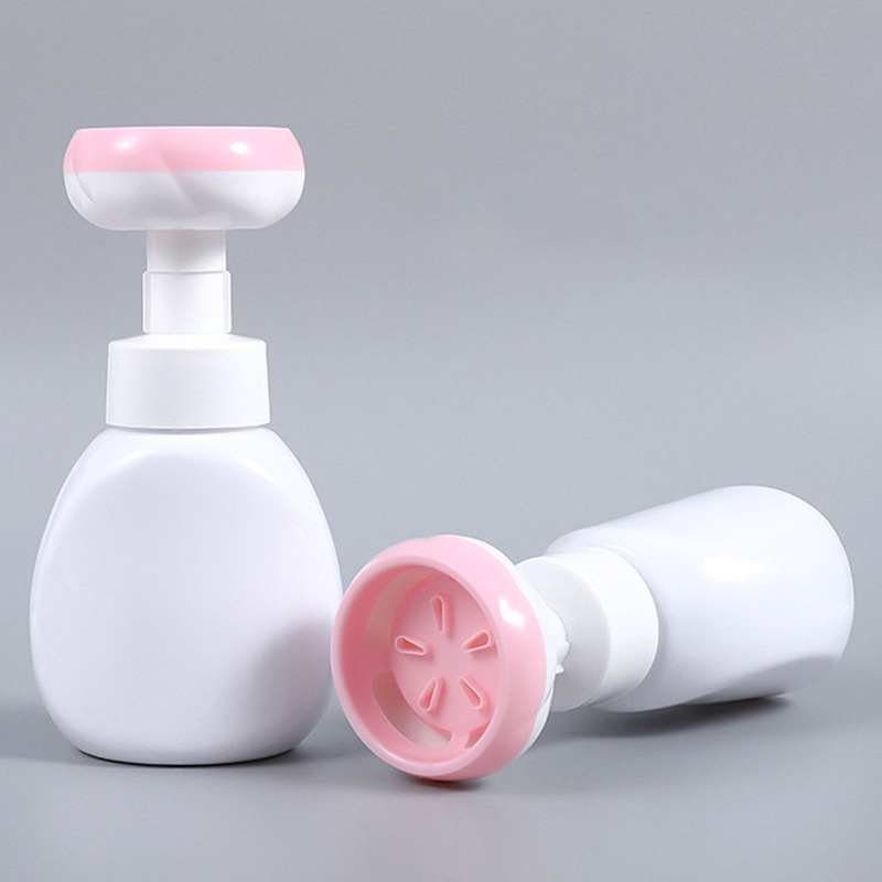 Søt tomme barneplast 300 ml 400 ml 500 ml håndvaskemiddelflaske PAW Blomststempel Såpedispenser Skumrensepumpeflaske Søt tomme barneplast 300 ml 400 ml 500 ml håndvaskemiddelflaske PAW Blomststempel Såpedispenser Skumrensepumpeflaske