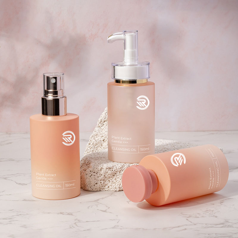 Tomme 100 ml 200 ml 300 ml 400 ml kosmetisk sjampo ansiktskrem Toner Klem PE plastflasker med flip-toppdeksel