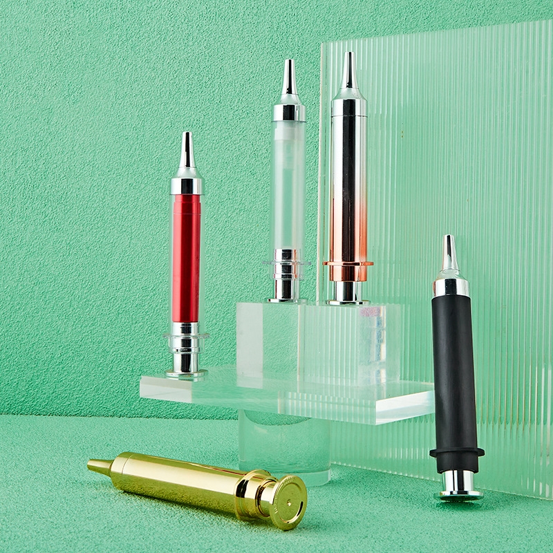 10 ml 15 ml 20 ml kosmetisk øyeserum krem injeksjonsrør sprøyteformet luftløs flaske 10 ml 15 ml 20 ml kosmetisk øyeserum krem injeksjonsrør sprøyteformet luftløs flaske