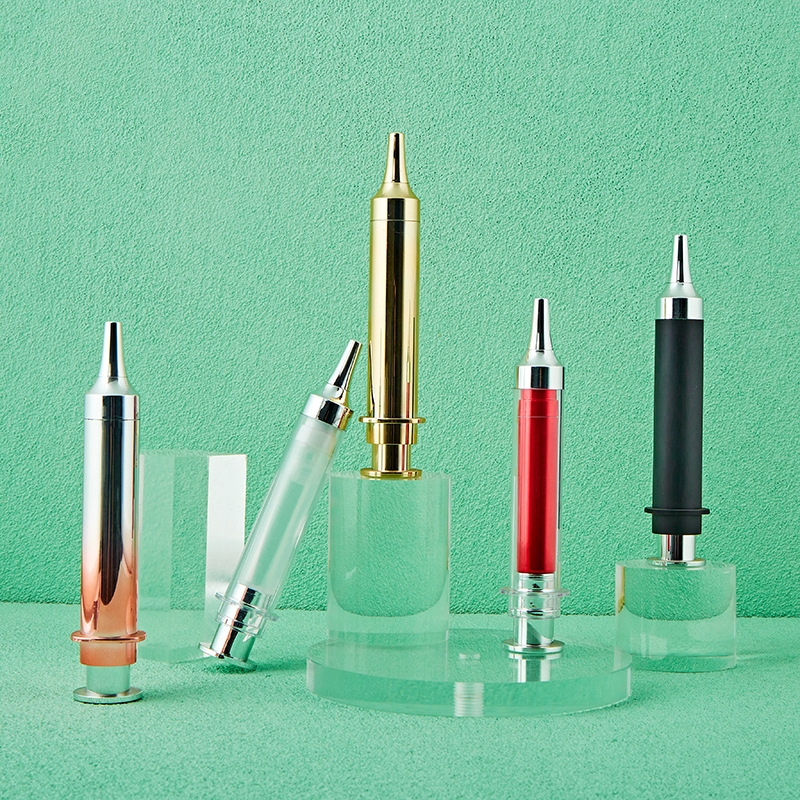 10 ml 15 ml 20 ml kosmetisk øyeserum krem injeksjonsrør sprøyteformet luftløs flaske 10 ml 15 ml 20 ml kosmetisk øyeserum krem injeksjonsrør sprøyteformet luftløs flaske