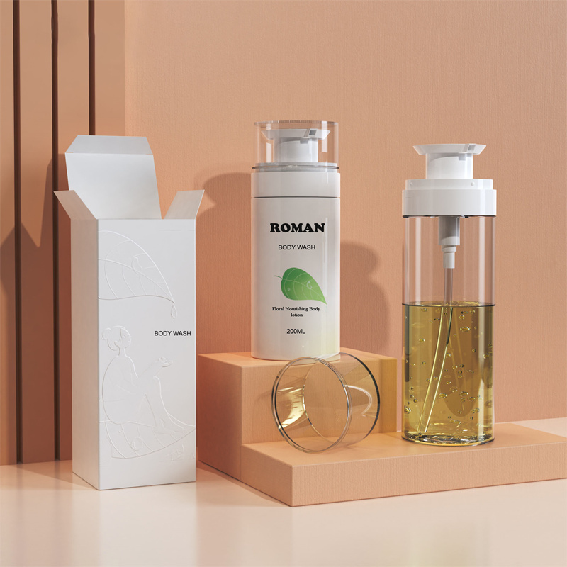 200ml 300ml Innovativ Empty Pet Shower Gel Lotion Flytende såpepumpeflaske Hårpleieoljer Sjampo og balsam plastflasker 200ml 300ml Innovativ Empty Pet Shower Gel Lotion Flytende såpepumpeflaske Hårpleieoljer Sjampo og balsam plastflasker