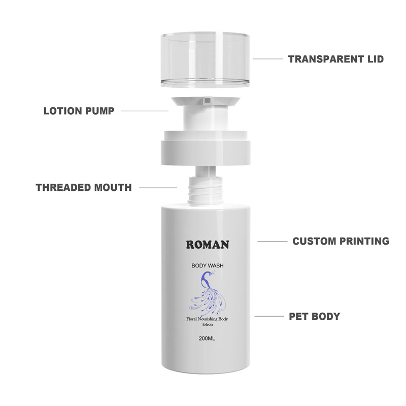 200ml 300ml Innovativ Empty Pet Shower Gel Lotion Flytende såpepumpeflaske Hårpleieoljer Sjampo og balsam plastflasker 200ml 300ml Innovativ Empty Pet Shower Gel Lotion Flytende såpepumpeflaske Hårpleieoljer Sjampo og balsam plastflasker