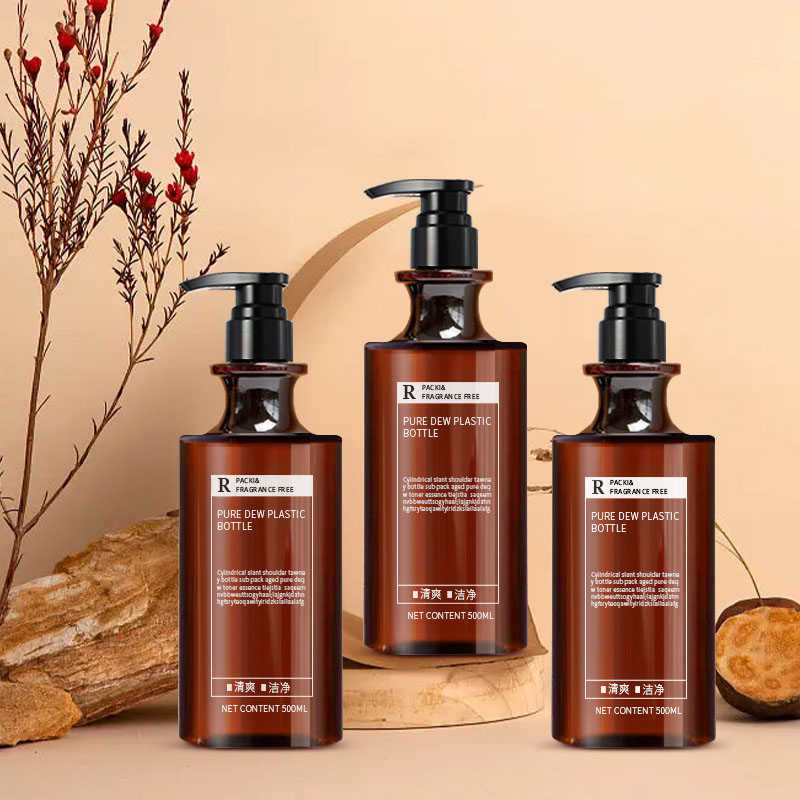 High End buet hals frostet plast ansiktsvask lotionflaske for hudpleie Tonerflaske 100 ml 200 ml 300 ml 500 ml med kulehette High End buet hals frostet plast ansiktsvask lotionflaske for hudpleie Tonerflaske 100 ml 200 ml 300 ml 500 ml med kulehette