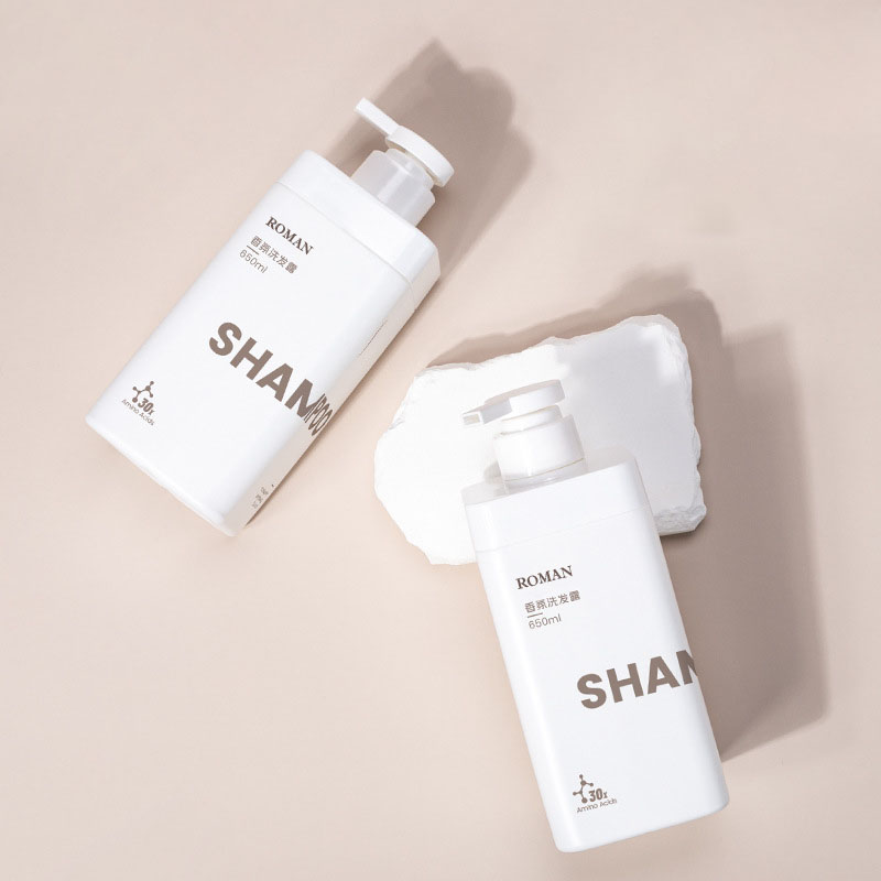 Nytt design Privat logo Matt Hvit 650ml Firkantet Tom HDPE Plast Vaskemiddel Flytende Flaske 1L For Shampoo Shower Gel Nytt design Privat logo Matt Hvit 650ml Firkantet Tom HDPE Plast Vaskemiddel Flytende Flaske 1L For Shampoo Shower Gel