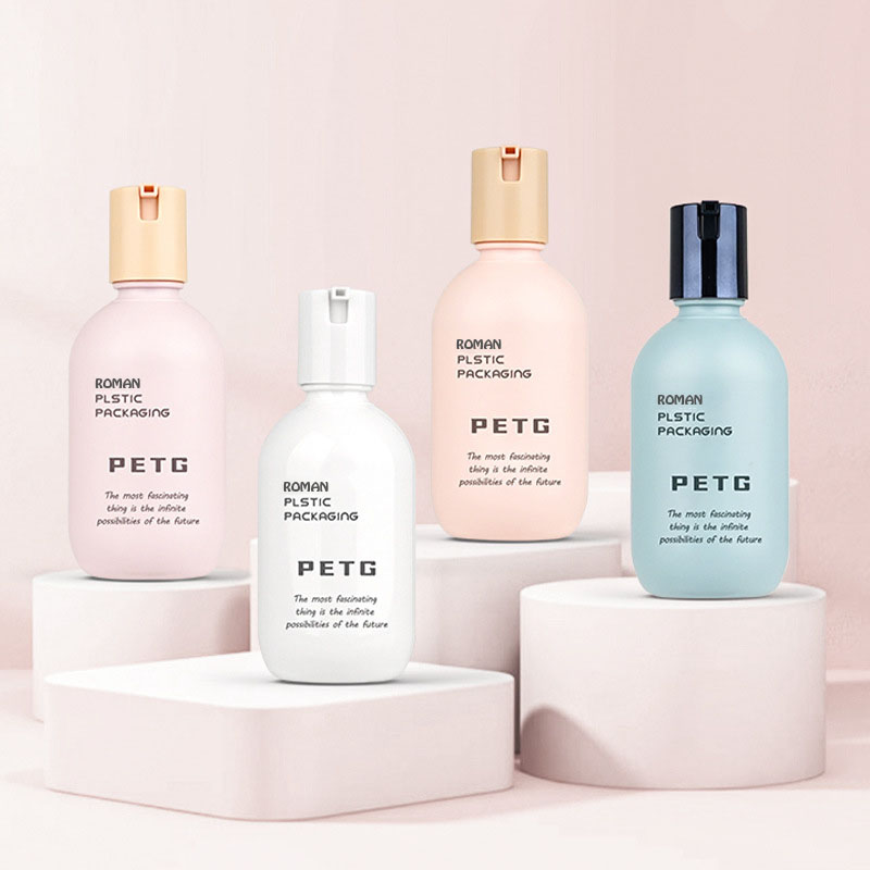 Gjenfyllbar Nytt design Spf 50+ Solkrememballasjeflaske 50ml 80ml 130ml Kosmetisk plast Hudbleking Solkrem Lotion Sprayflaske Gjenfyllbar Nytt design Spf 50+ Solkrememballasjeflaske 50ml 80ml 130ml Kosmetisk plast Hudbleking Solkrem Lotion Sprayflaske