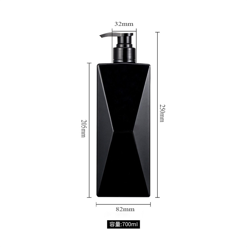 Lager 700 ml koreansk stil ugjennomsiktig plastsjampopakke for hjemmesjampo i høyt utseendenivå Håndvask væskeflaske Lager 700 ml koreansk stil ugjennomsiktig plastsjampopakke for hjemmesjampo i høyt utseendenivå Håndvask væskeflaske