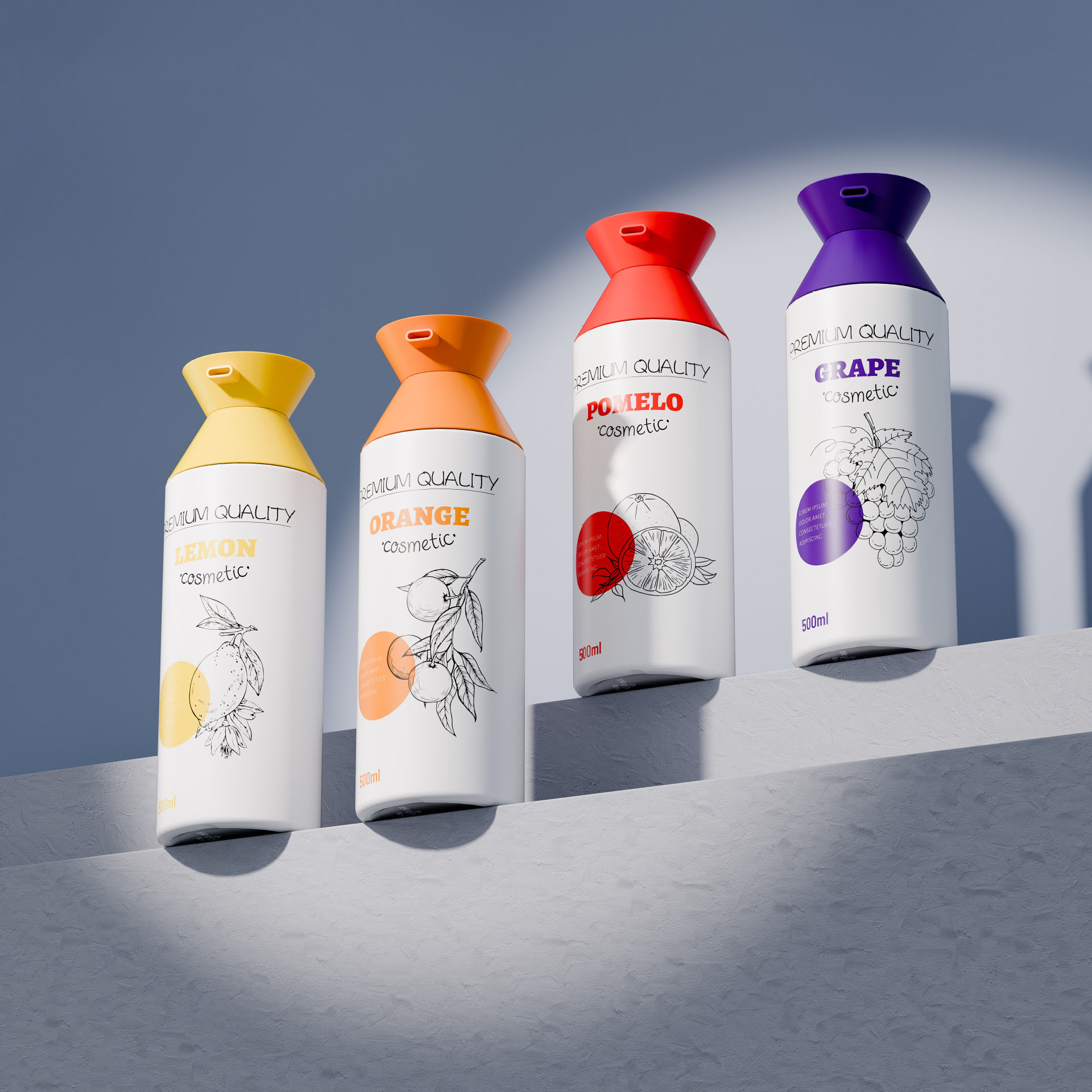 Hvit 300 ml 500 ml 750 ml sjampopumpeflaske Body Wash Lotion Flaske Bath Shower Gel og Beholder for hårbalsam Hvit 300 ml 500 ml 750 ml sjampopumpeflaske Body Wash Lotion Flaske Bath Shower Gel og Beholder for hårbalsam