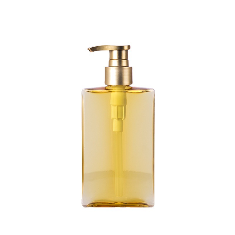 150ml 200ml Flat Square Shower Gel Facial Wash Body Lotion Balsam Gold Pump Bottle Hudpleie Sminkefjerner Olje Dispenser 150ml 200ml Flat Square Shower Gel Facial Wash Body Lotion Balsam Gold Pump Bottle Hudpleie Sminkefjerner Olje Dispenser