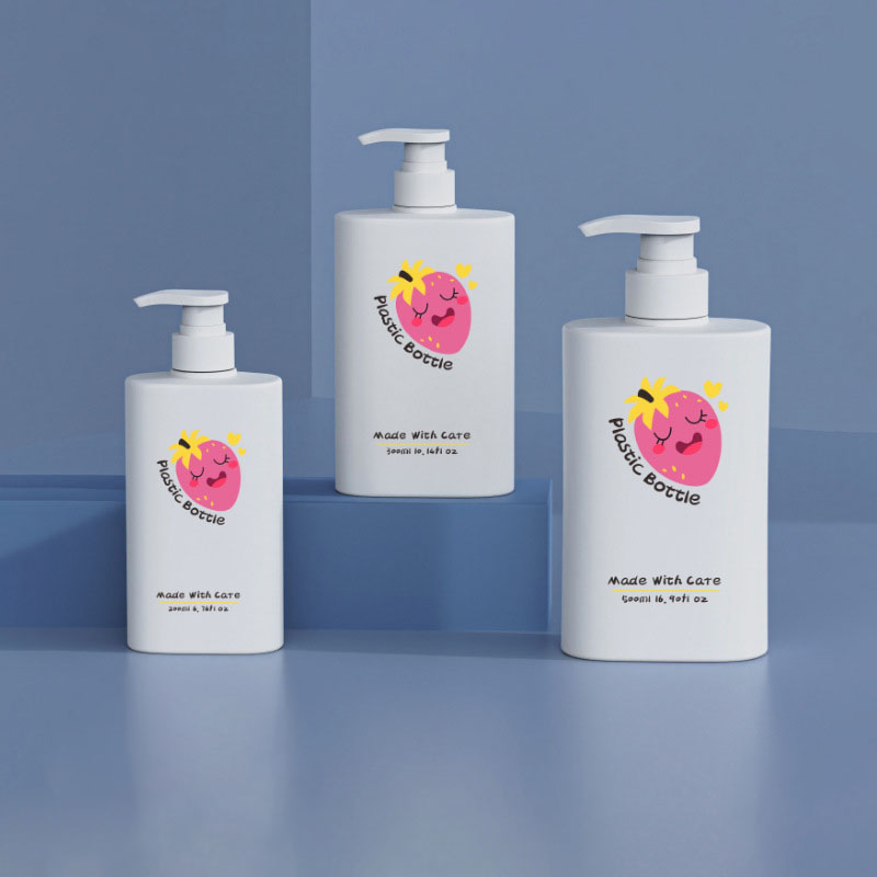 200 ml 300 ml 500 ml rektangulær plast PET-sjampoflaske med skrulokklukking for ansiktsmasker Parfyme essensielle oljer Lotion falske øyevipper 200 ml 300 ml 500 ml rektangulær plast PET-sjampoflaske med skrulokklukking for ansiktsmasker Parfyme essensielle oljer Lotion falske øyevipper