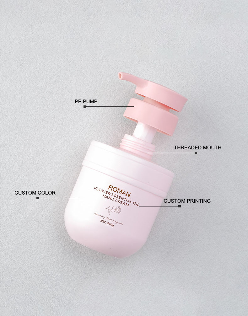 Slitesterk tom plast PE Body Wash Flaske Hudpleieemballasje Soft Touch Baby Shampoo Flaske Body Lotion Flaske 300ml Slitesterk tom plast PE Body Wash Flaske Hudpleieemballasje Soft Touch Baby Shampoo Flaske Body Lotion Flaske 300ml