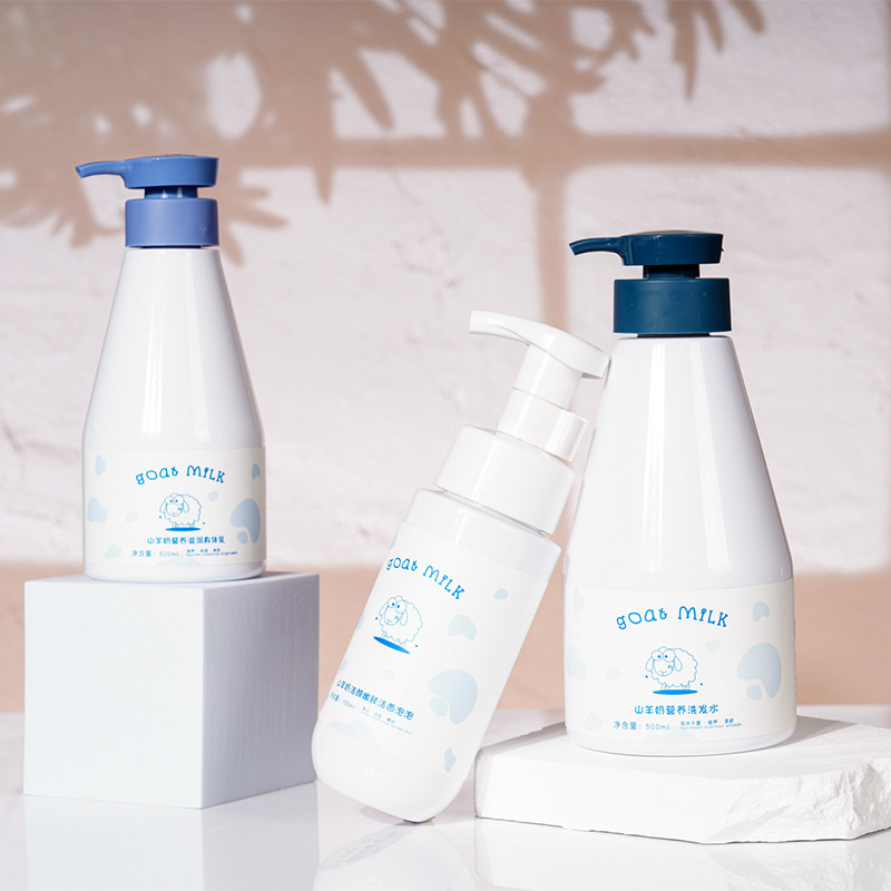 Private Label 300ml 500ml Pure White PET-plastflaske Whitening Cream Fuktighetsgivende melkelotion med lotionpumpe Private Label 300ml 500ml Pure White PET-plastflaske Whitening Cream Fuktighetsgivende melkelotion med lotionpumpe