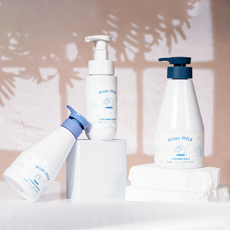 Private Label 300ml 500ml Pure White PET-plastflaske Whitening Cream Fuktighetsgivende melkelotion med lotionpumpe Private Label 300ml 500ml Pure White PET-plastflaske Whitening Cream Fuktighetsgivende melkelotion med lotionpumpe