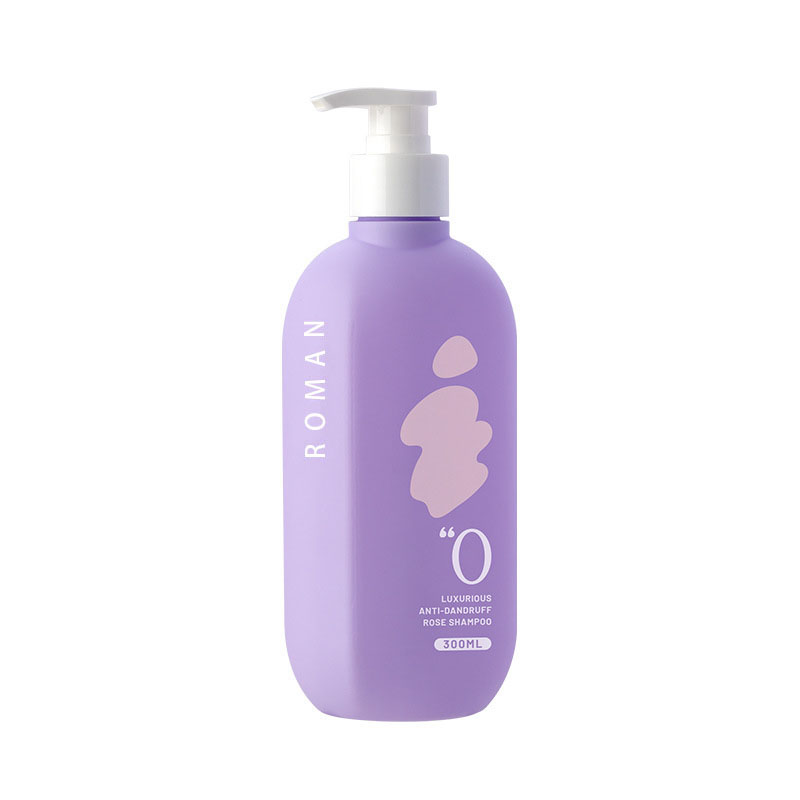 Lilla 300 ml HDPE Flat Body Lotion Plastflasker med pumpehette Dusjgelflasker Kosmetikkemballasjebeholder Lilla 300 ml HDPE Flat Body Lotion Plastflasker med pumpehette Dusjgelflasker Kosmetikkemballasjebeholder