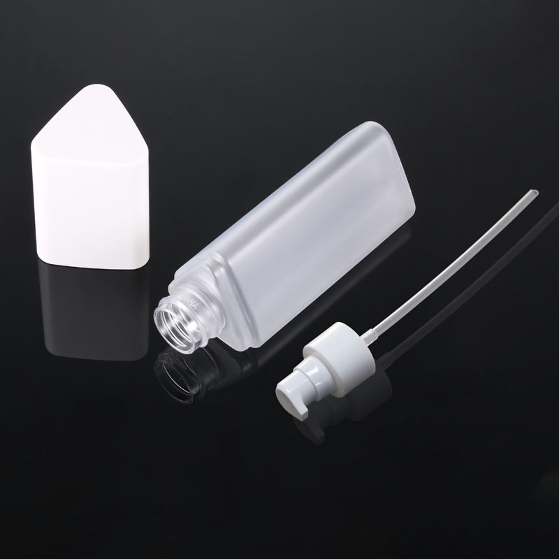 Pålitelig plast 30ml 50ml 80ml Triangle Shampoo Shower Gel Container Hårbalsam Lotion Pumpeflaske For Ansiktsrens Pålitelig plast 30ml 50ml 80ml Triangle Shampoo Shower Gel Container Hårbalsam Lotion Pumpeflaske For Ansiktsrens