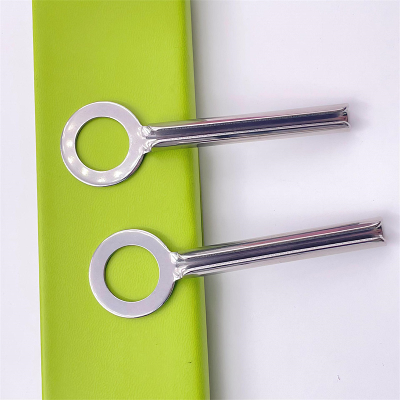 Ringformet nøkkelform Sølv Rustfritt stål Metall Tannkrem Dispenser Ansiktskrem Tube Squeezer Ringformet nøkkelform Sølv Rustfritt stål Metall Tannkrem Dispenser Ansiktskrem Tube Squeezer