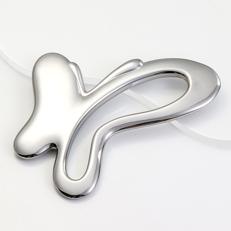Butterfly Sink Alloy Gua Sha Tool Håndholdt skjønnhetsverktøy Bærbar Eye Cream Stick Massager Butterfly Sink Alloy Gua Sha Tool Håndholdt skjønnhetsverktøy Bærbar Eye Cream Stick Massager